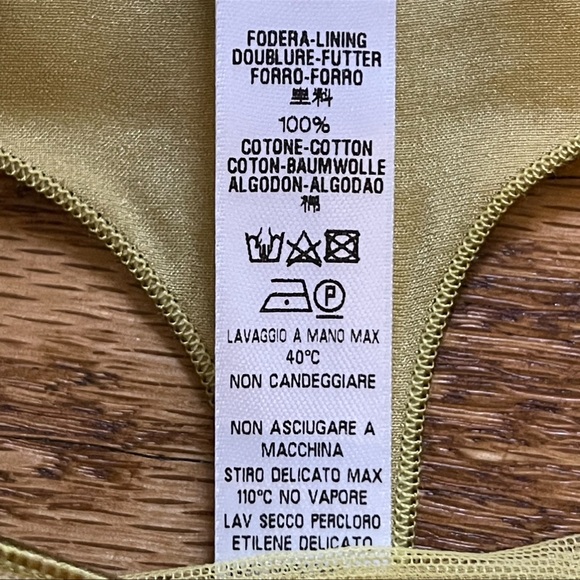 NWT La Perla Zigzag Soutache Thong Panties - Picture 13 of 16